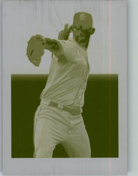 MADISON BUMGARNER 2009 TriStar Obak #14 Rookie Press Plate 1/1