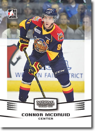 10-Ct Lot CONNOR MCDAVID 2015 Leaf ITG Rare Rookie National VIP Exclusive RCs