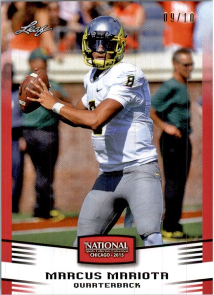 MARCUS MARIOTA 2015 Leaf Rookie RED NSCC VIP Exclusive RC #/10 