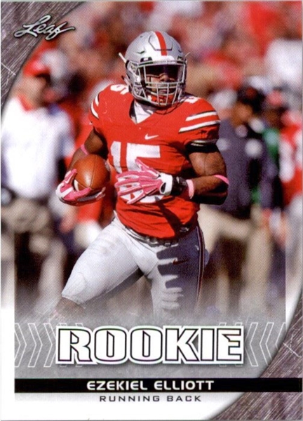 10-Ct Lot EZEKIEL ELLIOTT 2016 Leaf SILVER Rookies Exclusive SP RCs 