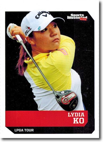 (10) 2016 Sports Illustrated SI for Kids #506 LYDIA KO Rookie Golf Cards