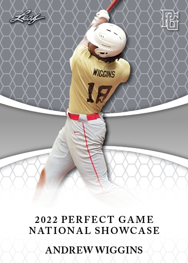 Andrew Wiggins 5 ct lot 2022 Leaf Perfect Game Nike All American Rookies